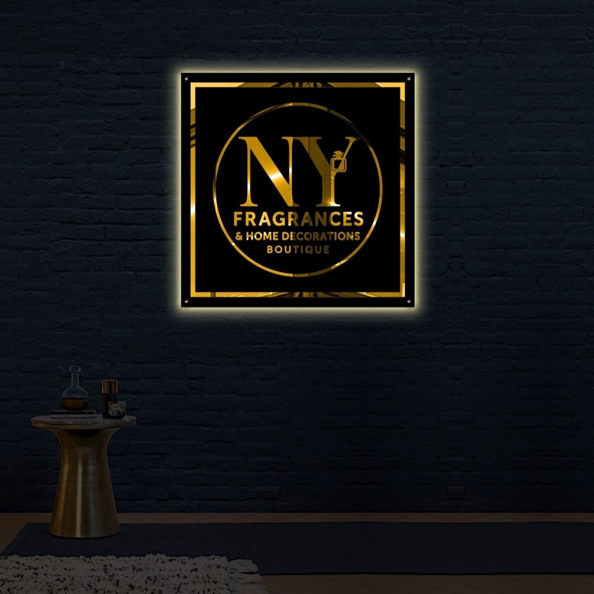 3D Uv Backlit - Erika - Custom Logo Sign - 3D Uv Backlit - Erika