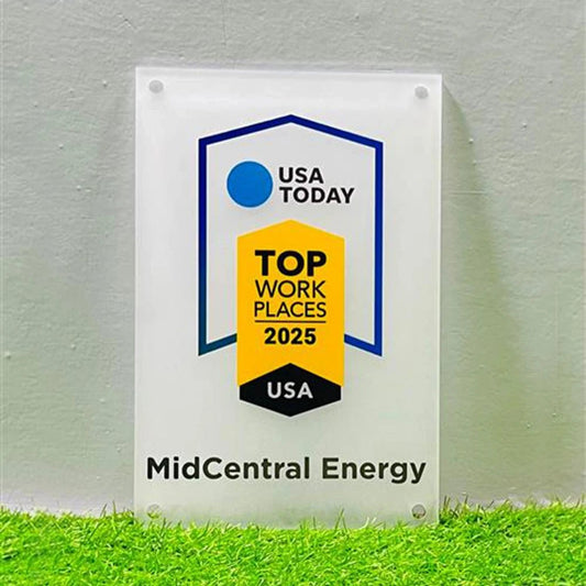 Custom Logo Sign for Wall - Personalized Acrylic Shop Sign - UV Printed Business Signs - Custom Logo Sign