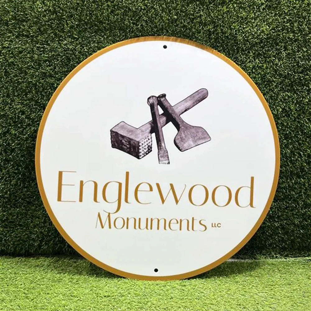 Logo Acrylic Sign - UV Printed & 3D Custom Shape Business Logo Sign