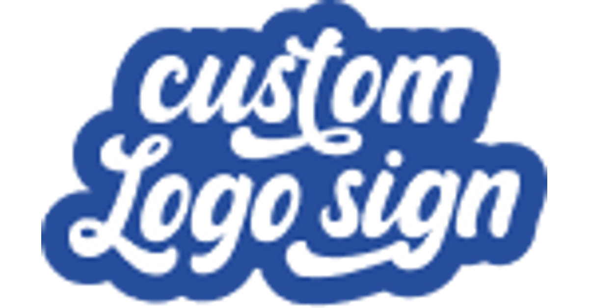 Custom Logo Sign