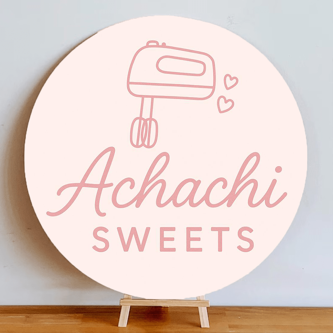Custom acrylic UV printed sign - cecilia - Custom Logo Sign - Custom acrylic UV printed sign - cecilia
