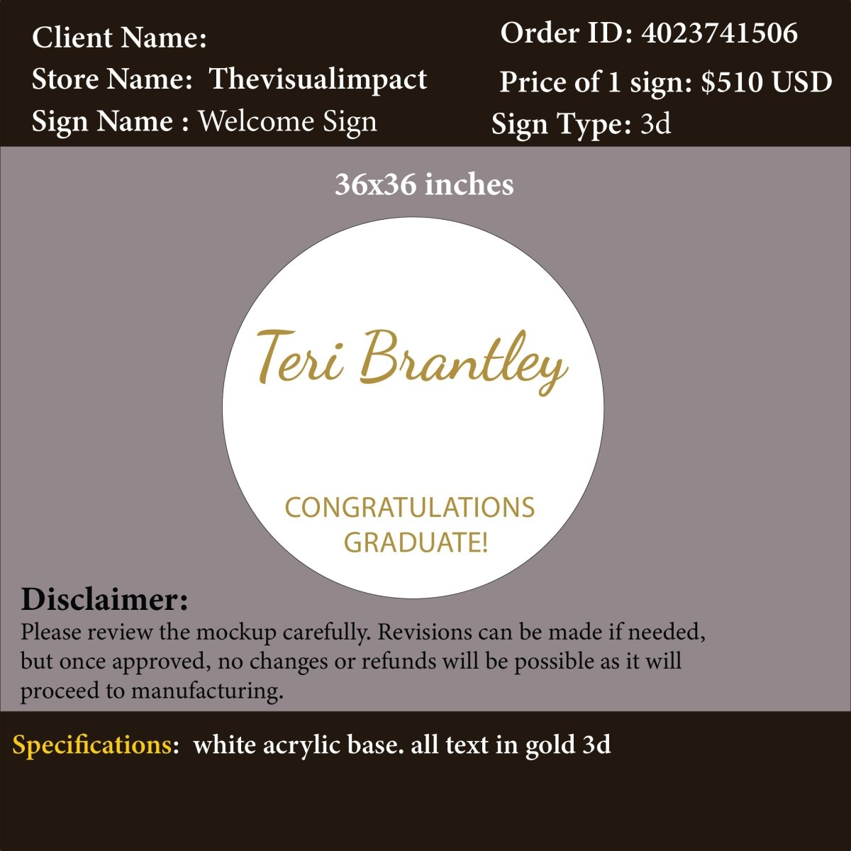 Custom Welcome sign - Etsy - Lauren - Custom Logo Sign - Custom Welcome sign - Etsy - Lauren