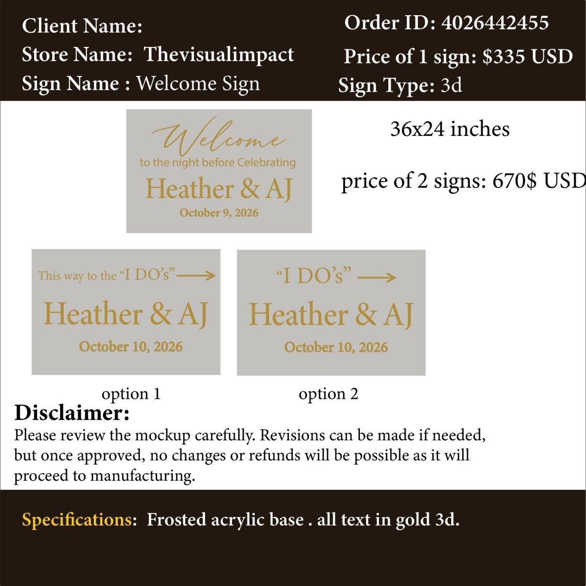 Custom Welcome Sign_Etsy - lauren - Custom Logo Sign - Custom Welcome Sign_Etsy - lauren