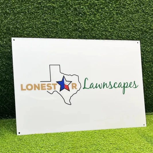 Custom Logo Sign for Wall - Rectangular Acrylic Business Logo Sign