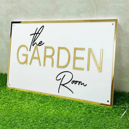 Logo Acrylic Sign - Custom 3D Acrylic Business Logo Sign for Wall - Backlit Business Signs - Custom Logo Sign