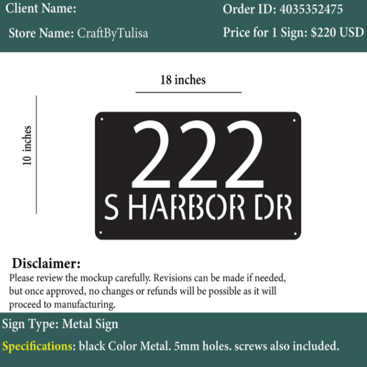 Metal Sign, 4035352475 - Custom Logo Sign - Metal Sign, 4035352475